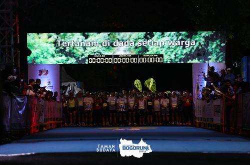 Race photo from Taman Budaya x BOGORUN 2025