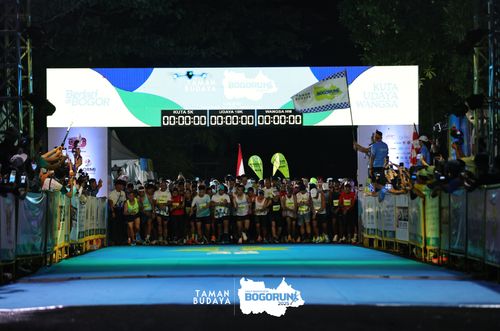 Race photo from Taman Budaya x BOGORUN 2025