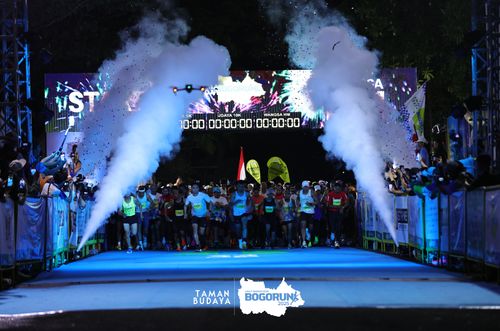 Race photo from Taman Budaya x BOGORUN 2025
