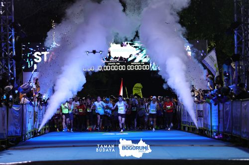 Race photo from Taman Budaya x BOGORUN 2025