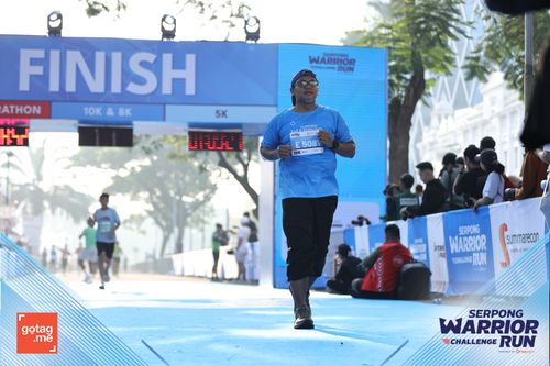 Race photo from SERPONG WARRIOR CHALLENGE RUN