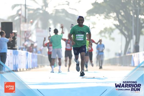 Race photo from SERPONG WARRIOR CHALLENGE RUN
