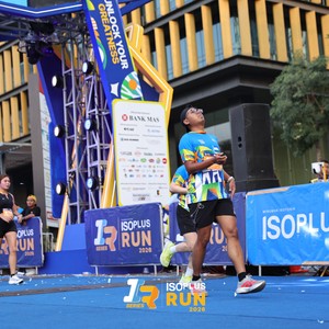 Race photo from ISOPLUS RUN 2026 - JAKARTA