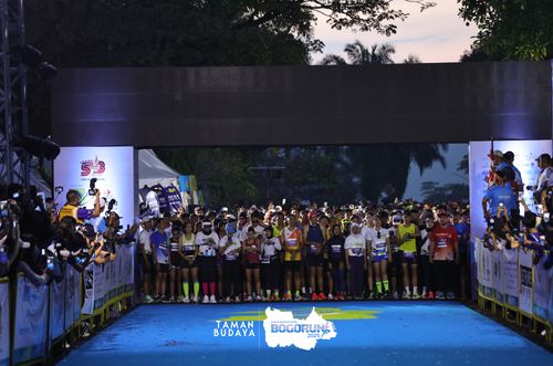 Race photo from Taman Budaya x BOGORUN 2025