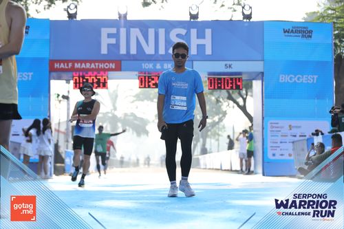 Race photo from SERPONG WARRIOR CHALLENGE RUN