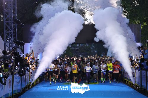 Race photo from Taman Budaya x BOGORUN 2025
