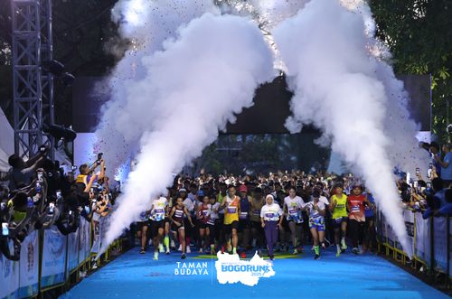 Race photo from Taman Budaya x BOGORUN 2025