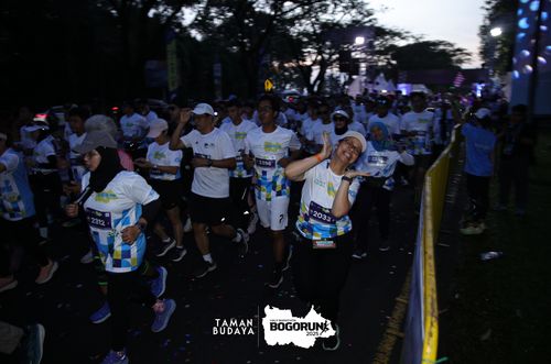 Race photo from Taman Budaya x BOGORUN 2025