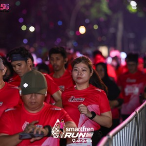 Race photo from SMARTFREN RUN 2026