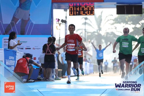 Race photo from SERPONG WARRIOR CHALLENGE RUN