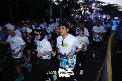 Race photo from Taman Budaya x BOGORUN 2025