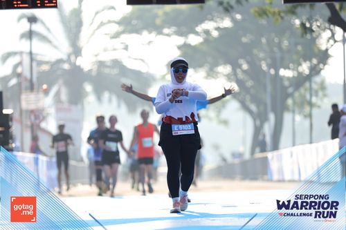 Race photo from SERPONG WARRIOR CHALLENGE RUN