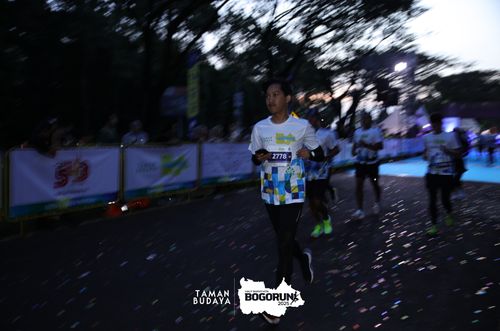 Race photo from Taman Budaya x BOGORUN 2025