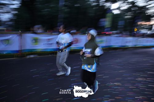 Race photo from Taman Budaya x BOGORUN 2025