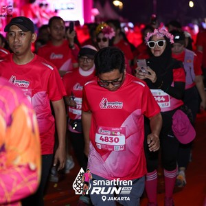 Race photo from SMARTFREN RUN 2026
