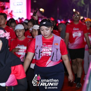 Race photo from SMARTFREN RUN 2026