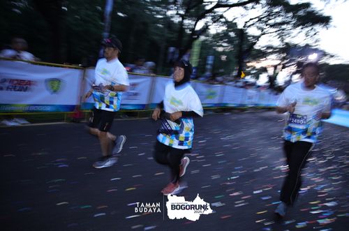 Race photo from Taman Budaya x BOGORUN 2025