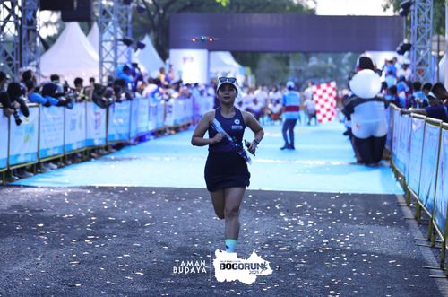 Race photo from Taman Budaya x BOGORUN 2025