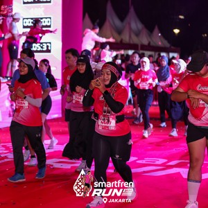 Race photo from SMARTFREN RUN 2026