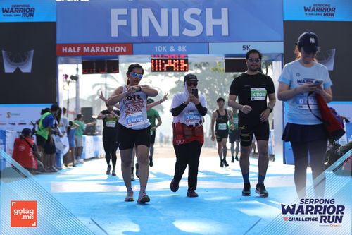 Race photo from SERPONG WARRIOR CHALLENGE RUN