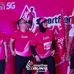 Race photo from SMARTFREN RUN 2026