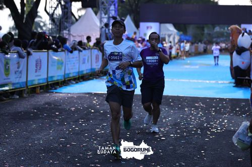 Race photo from Taman Budaya x BOGORUN 2025
