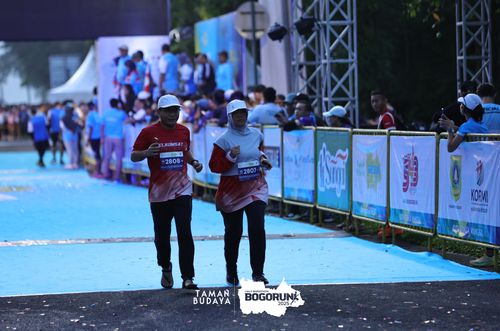 Race photo from Taman Budaya x BOGORUN 2025