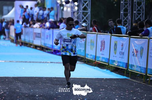 Race photo from Taman Budaya x BOGORUN 2025