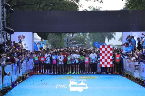 Race photo from Taman Budaya x BOGORUN 2025