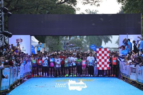 Race photo from Taman Budaya x BOGORUN 2025
