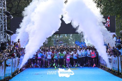 Race photo from Taman Budaya x BOGORUN 2025