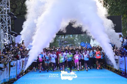 Race photo from Taman Budaya x BOGORUN 2025