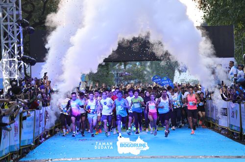 Race photo from Taman Budaya x BOGORUN 2025