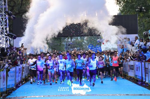 Race photo from Taman Budaya x BOGORUN 2025