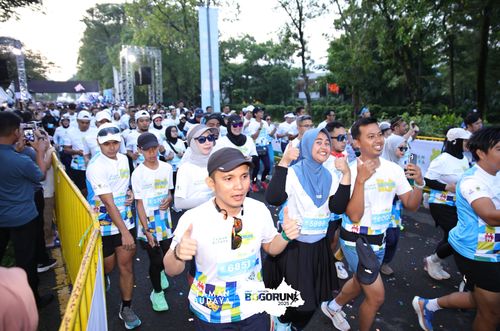 Race photo from Taman Budaya x BOGORUN 2025
