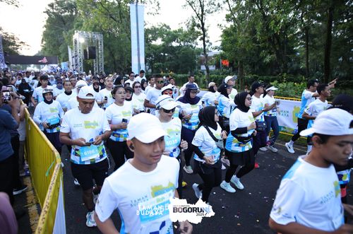 Race photo from Taman Budaya x BOGORUN 2025