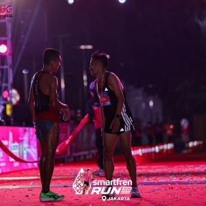 Race photo from SMARTFREN RUN 2026