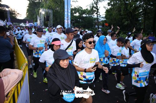 Race photo from Taman Budaya x BOGORUN 2025