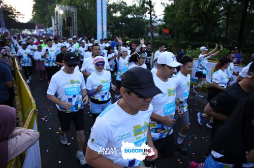 Race photo from Taman Budaya x BOGORUN 2025