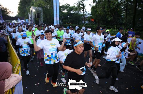 Race photo from Taman Budaya x BOGORUN 2025