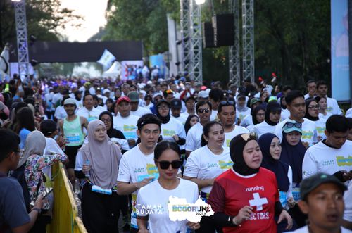 Race photo from Taman Budaya x BOGORUN 2025