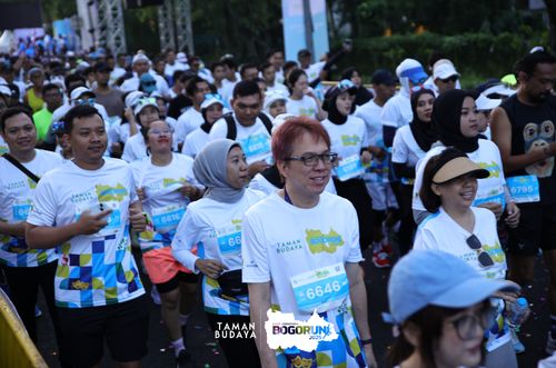 Race photo from Taman Budaya x BOGORUN 2025