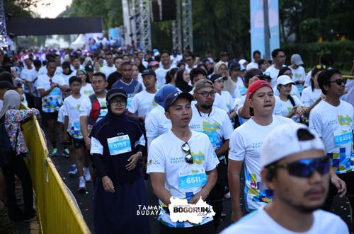 Race photo from Taman Budaya x BOGORUN 2025