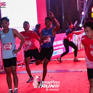 Race photo from SMARTFREN RUN 2026