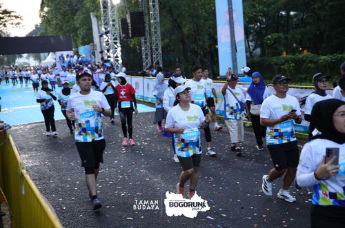 Race photo from Taman Budaya x BOGORUN 2025
