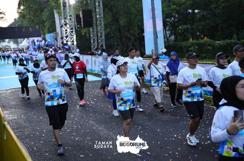 Race photo from Taman Budaya x BOGORUN 2025