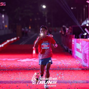 Race photo from SMARTFREN RUN 2026