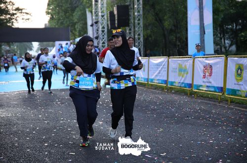 Race photo from Taman Budaya x BOGORUN 2025