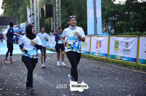Race photo from Taman Budaya x BOGORUN 2025