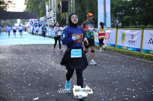 Race photo from Taman Budaya x BOGORUN 2025